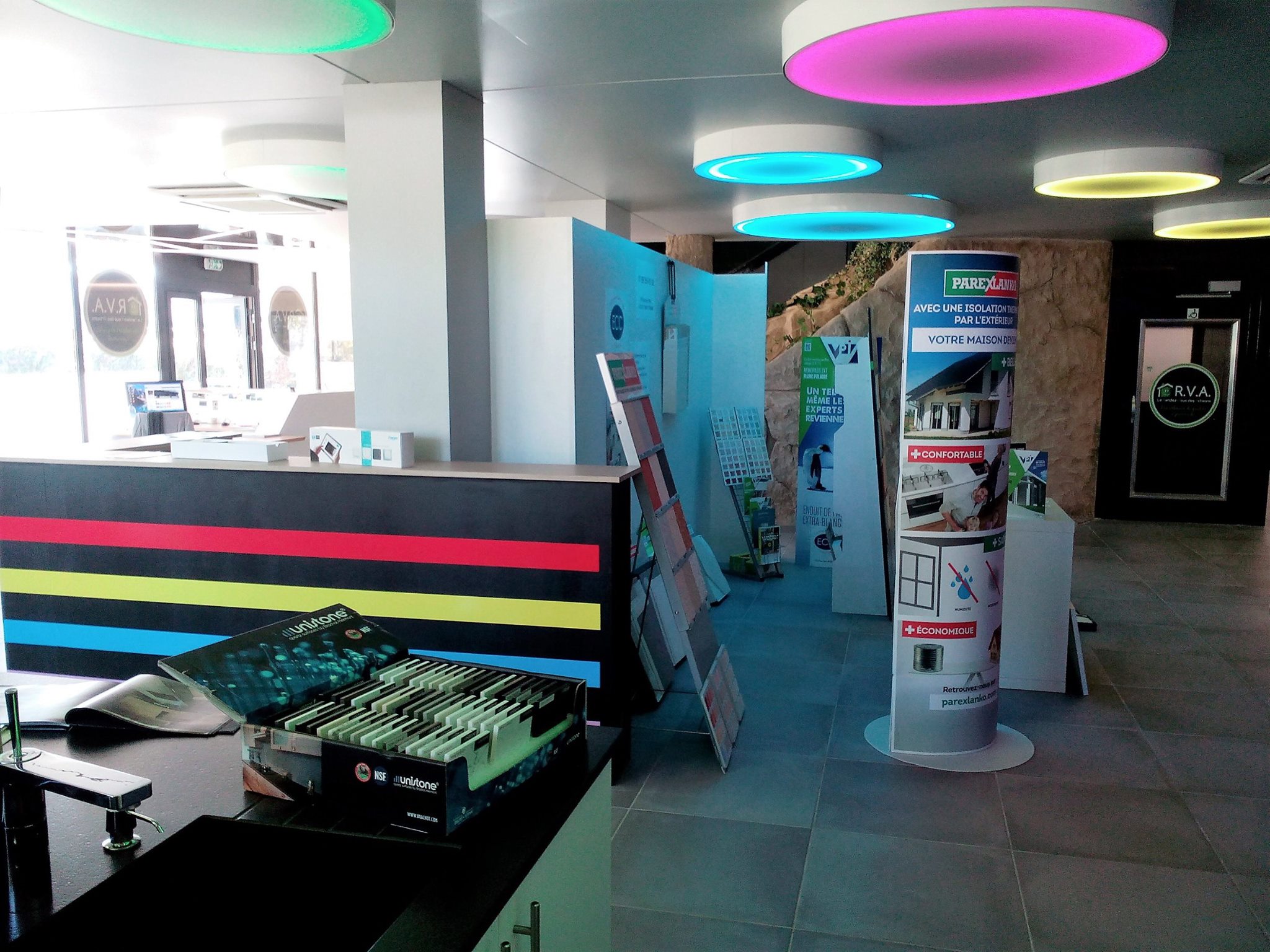 Plafond tendu rayonnant saint-etienne